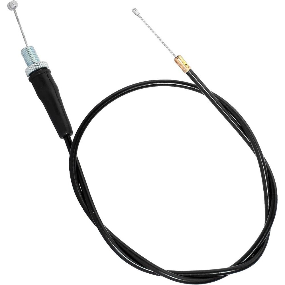 Durable Black Throttle Cable for 49cc-150cc Engines in ATVs, Go Karts & Scooters